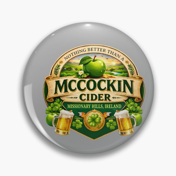 Item preview, McCockin Cider McCain Funny St Patrick’s Day Adult Humor designed and sold by KathieFaugh.