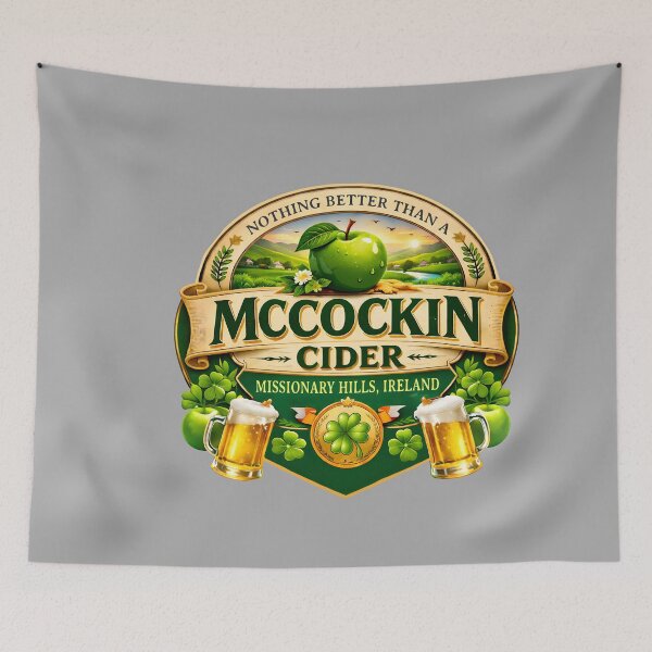 Item preview, McCockin Cider McCain Funny St Patrick’s Day Adult Humor designed and sold by KathieFaugh.