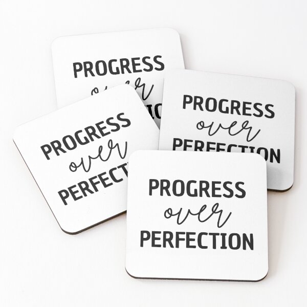 Item preview, Progress over perfection designed and sold by Dondonmart.