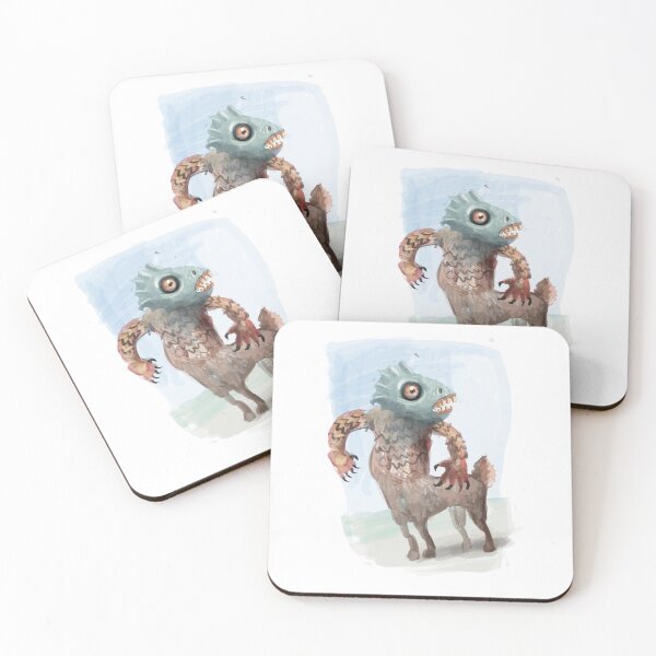 Item preview, Quirky Watercolor Sea Monster designed and sold by NCKCD.