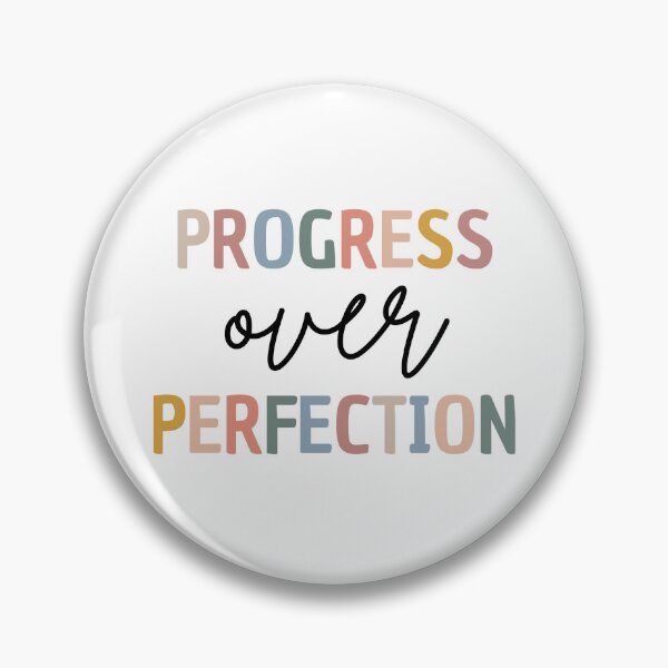 Item preview, Progress over perfection designed and sold by Dondonmart.