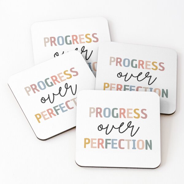 Item preview, Progress over perfection designed and sold by Dondonmart.