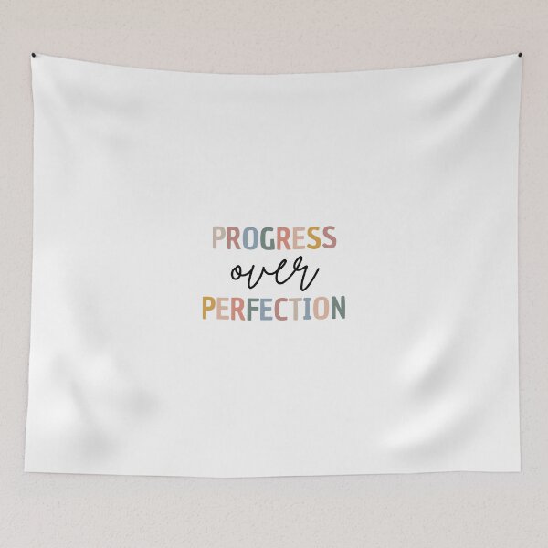 Item preview, Progress over perfection designed and sold by Dondonmart.