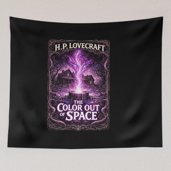 Item preview, The Color Out of Space – Vintage Pulp Horror Book Cover – Cosmic Gothic Sci-Fi Art designed and sold by eldritchdreamer.