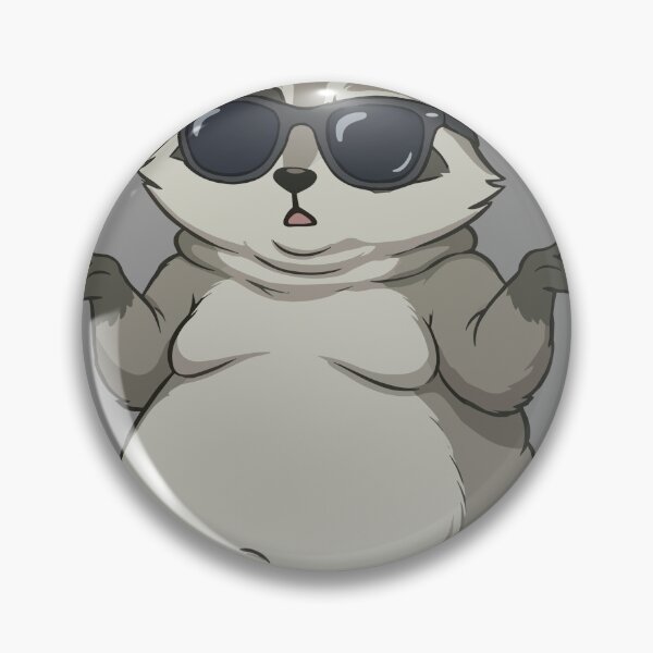 Item preview, Cool Raccoon Saying Meh designed and sold by Poshparagon!.