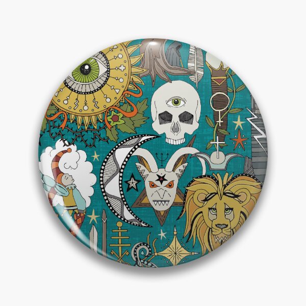 Item preview, tarot deep turquoise designed and sold by scrummy.