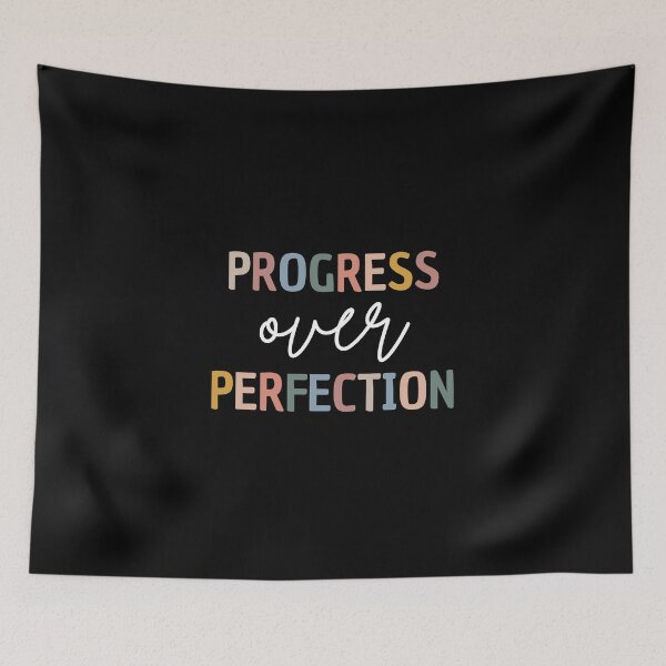 Item preview, Progress over perfection designed and sold by Dondonmart.