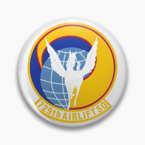 Item preview, 729th Airlift Squadron Pegasus Military Emblem designed and sold by CharlieDesings.