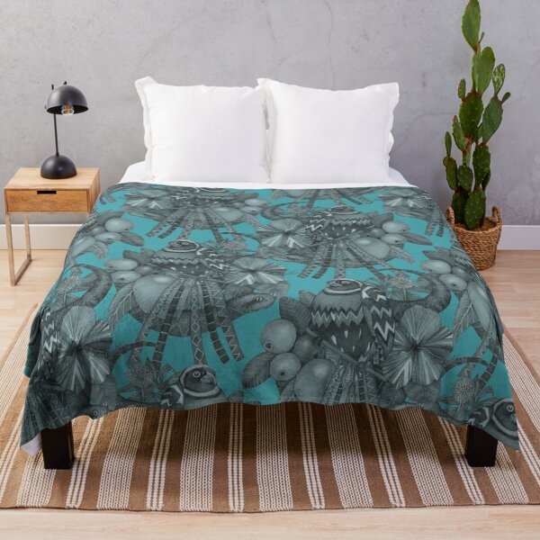 Item preview, Afrique mono turquoise designed and sold by scrummy.