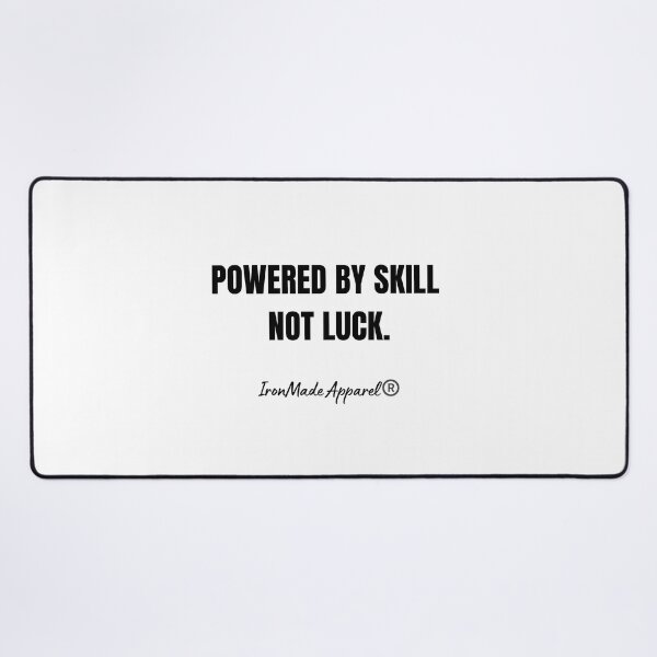Item preview, Powered By Skill, Not Luck Electrician T-Shirt – Master Electrician Pride Graphic Tee for Linemen & Electrical Pros designed and sold by IronMade Apparel.