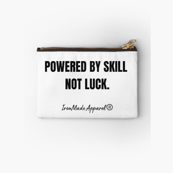Item preview, Powered By Skill, Not Luck Electrician T-Shirt – Master Electrician Pride Graphic Tee for Linemen & Electrical Pros designed and sold by IronMade Apparel.