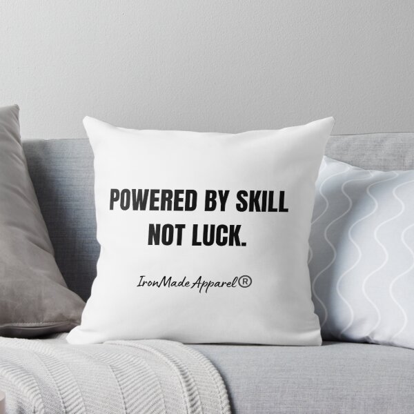 Item preview, Powered By Skill, Not Luck Electrician T-Shirt – Master Electrician Pride Graphic Tee for Linemen & Electrical Pros designed and sold by IronMade Apparel.