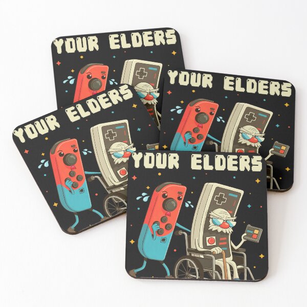 Item preview, Gaming Consoles Respect Your Elders designed and sold by Bubuu.