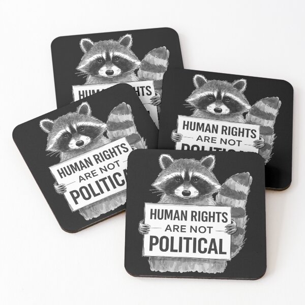Item preview, Human Rights Are Not Political designed and sold by ketkacreations.