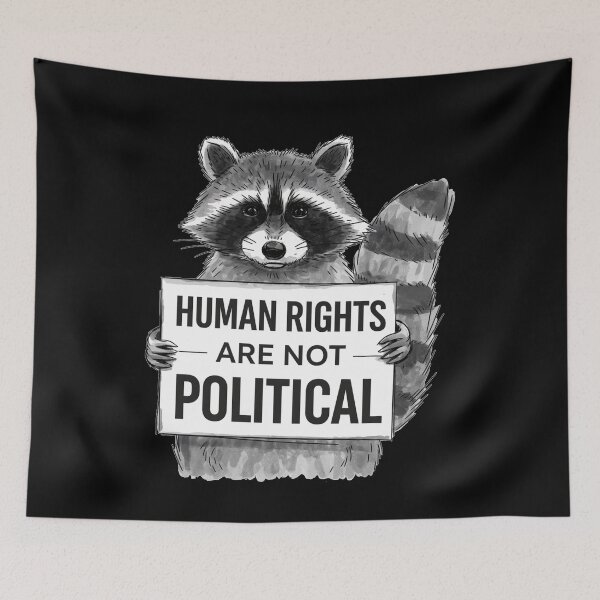 Item preview, Human Rights Are Not Political designed and sold by ketkacreations.