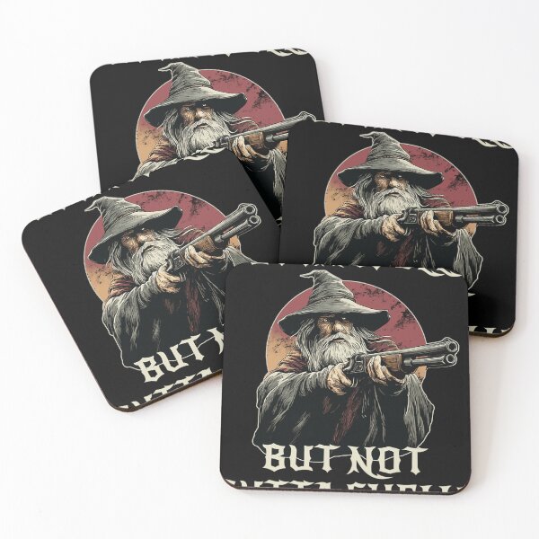 Item preview, Outta Spells But Not Outta Shells Funny Fantasy Wizard Meme designed and sold by Matteo1117.