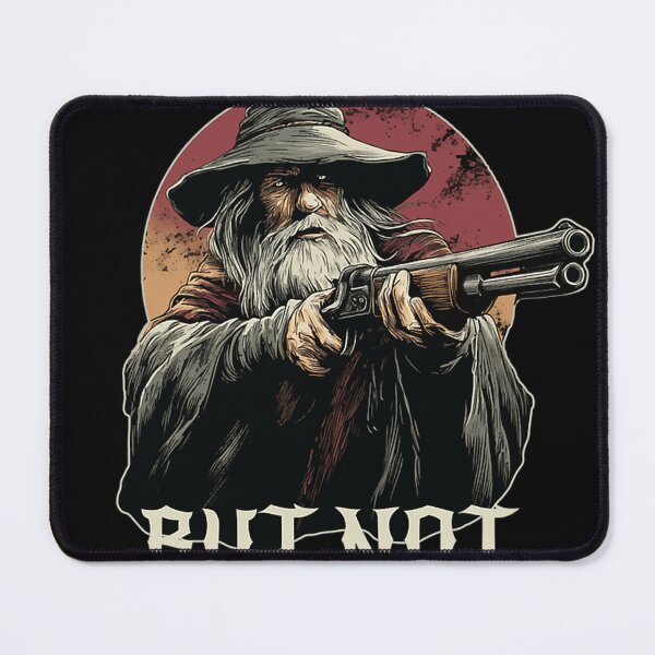 Item preview, Outta Spells But Not Outta Shells Funny Fantasy Wizard Meme designed and sold by Matteo1117.