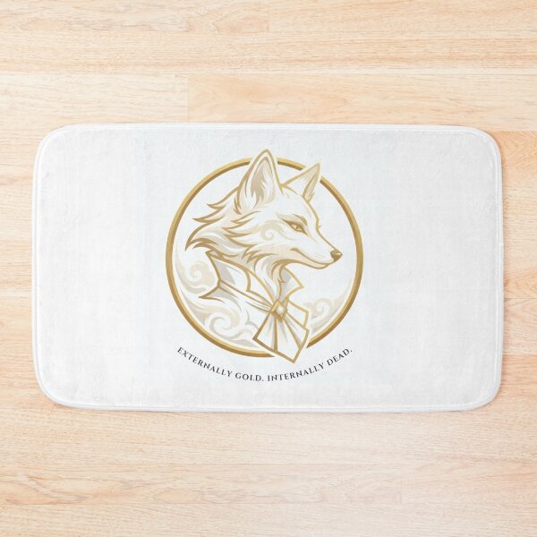 Item preview, Corporate Fox: Externally Gold, Internally Dead - Minimalist Dark Humor designed and sold by Top-Tier Thinking .