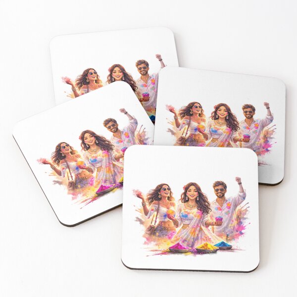 Item preview, Holi Festival of Colors – Joyful Indian Celebration designed and sold by AnjaSarahArt.