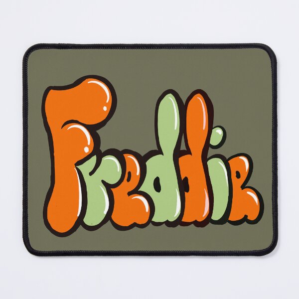 Item preview, Freddie name in orange graffiti calligraphy Top 10 best personalized gifts for boys and men named Freddie designed and sold by Artonmytee.