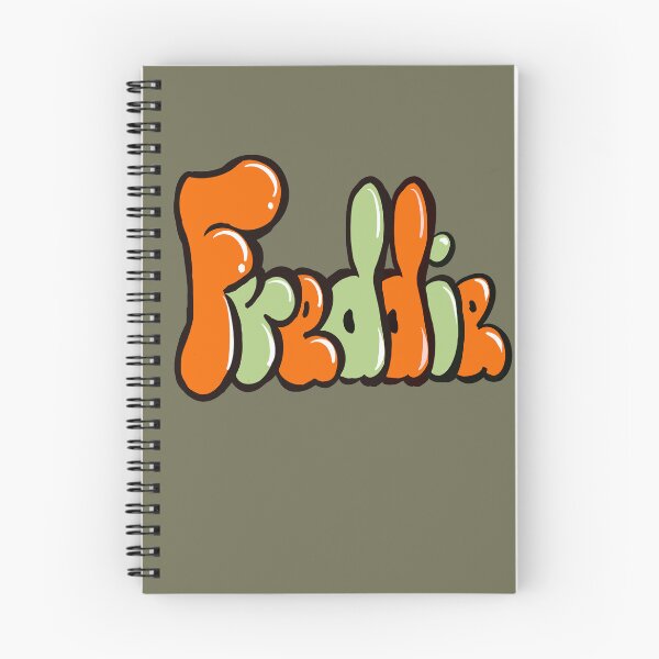 Item preview, Freddie name in orange graffiti calligraphy Top 10 best personalized gifts for boys and men named Freddie designed and sold by Artonmytee.