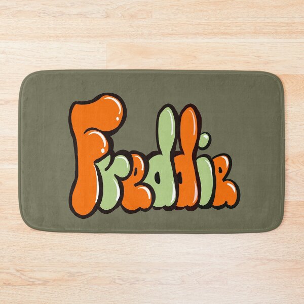 Item preview, Freddie name in orange graffiti calligraphy Top 10 best personalized gifts for boys and men named Freddie designed and sold by Artonmytee.