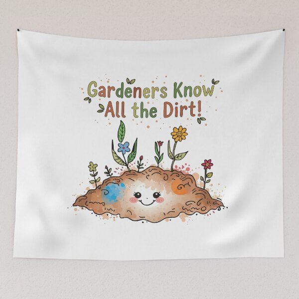 Item preview, Gardeners Know All the Dirt! designed and sold by Moxie Ink Lady.