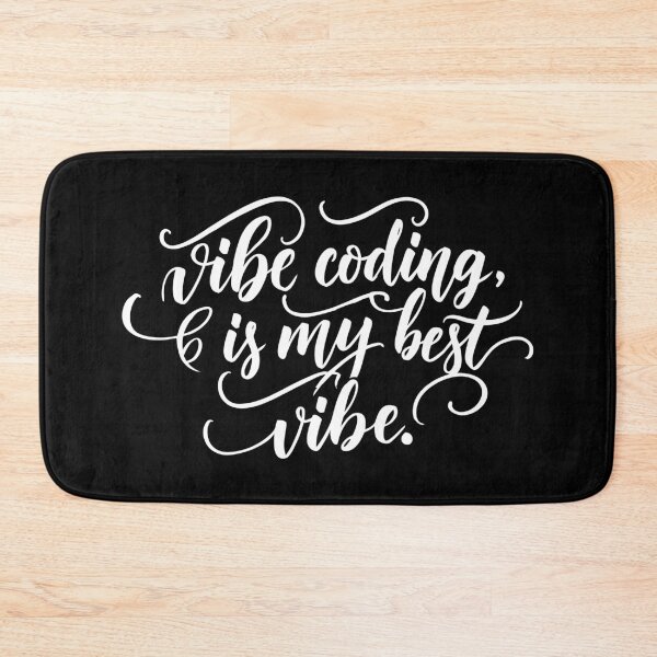 Item preview, Vibe coding is my best vibe  designed and sold by Coowo22.