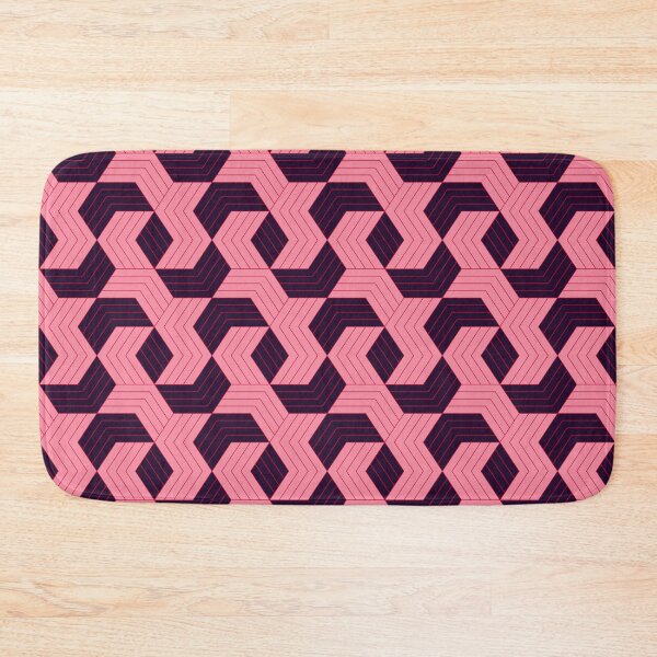 Item preview, Stylish Pink Beehive Grid - Geometric Abstract Pattern - Gifts For Dad designed and sold by RoyalStarsPatts.