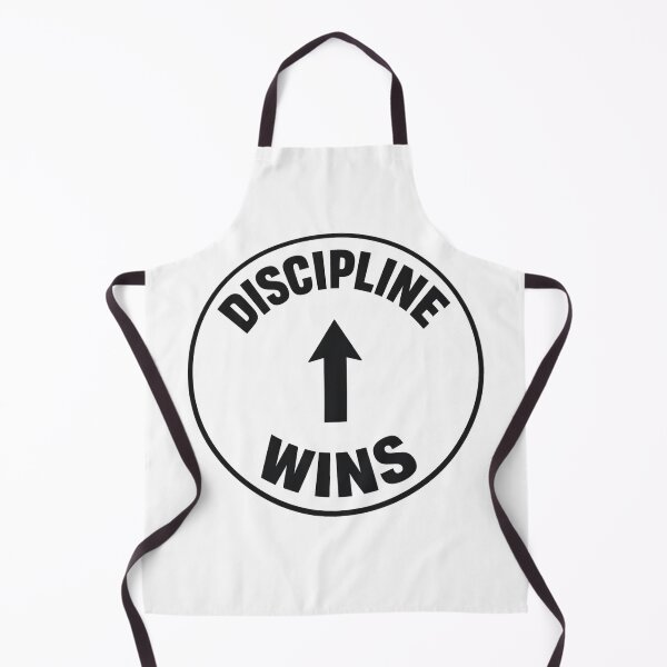Item preview, Discipline Wins Motivation Badge designed and sold by the-dovlat.
