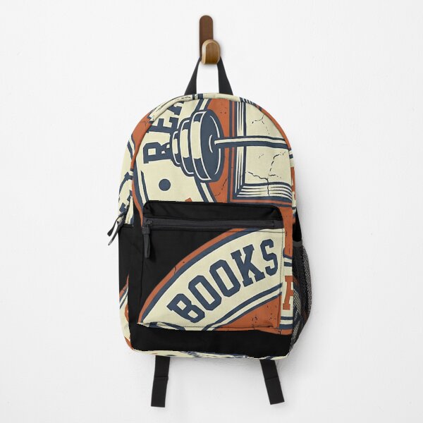 Item preview, Read Books Lift Weights Fight Fascists - Vintage Retro Athletic Crest designed and sold by Matteo1117.