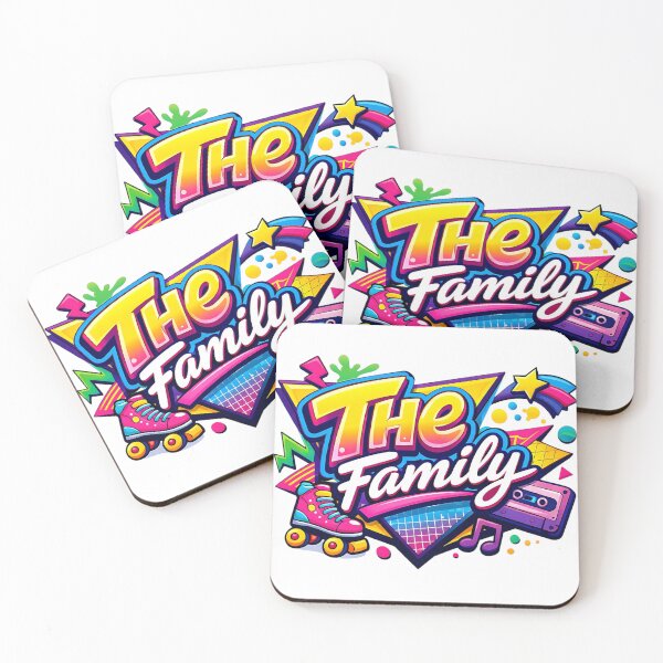 Item preview, The Family – 90s Retro Vibes Design for Nostalgic Families designed and sold by GlobalBoom.
