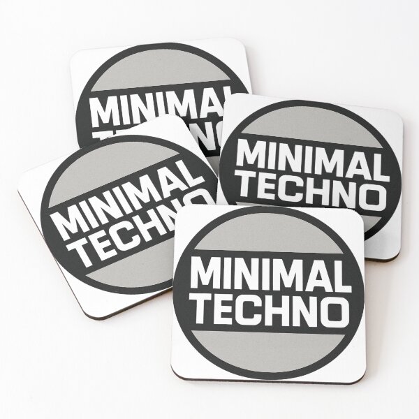 Item preview, Minimal Techno Logo Design – Underground Clubwear Graphic designed and sold by |TRSSHOP|.