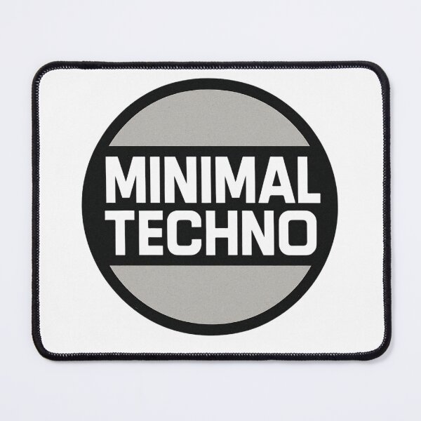 Item preview, Minimal Techno Logo Design – Underground Clubwear Graphic designed and sold by |TRSSHOP|.