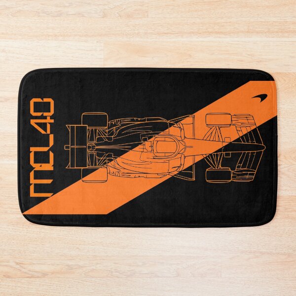 Item preview, Mclaren MCL40 F1 Car Papaya Black 2026 Blueprint top designed and sold by Pink Polar F1.