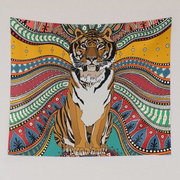 Item preview, Indian tiger designed and sold by scrummy.