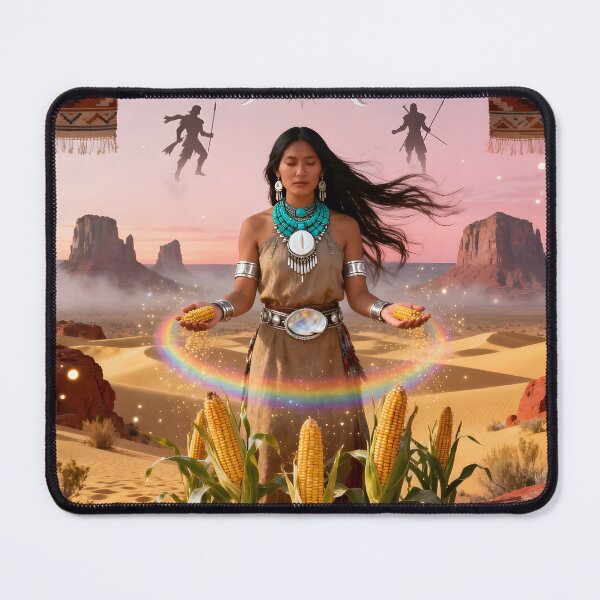 Item preview, Navajo Goddess Changing Woman designed and sold by SoniaSarkali.