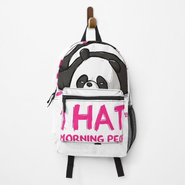 Item preview, panda i hate morning people designed and sold by mateodamadi.