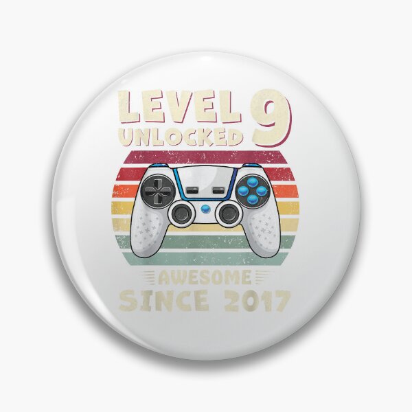 Item preview, Level 9 Unlocked Gamer Birthday Shirt | 9th Birthday Gaming Boy Gift designed and sold by 3liegy.