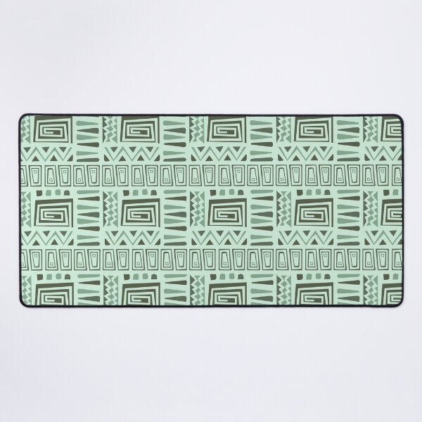Item preview, Polished Green Savannah Symmetry - Ethnic Polynesian Tribal  - Christmas Gifts For Men designed and sold by RoyalStarsPatts.