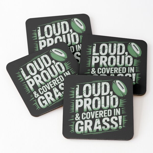 Item preview, Loud, Proud & Covered in Grass designed and sold by Moxie Ink Lady.
