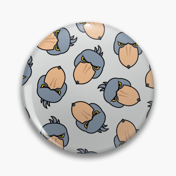 Item preview, Intense Shoebill Bird Pattern designed and sold by OEKAKIYASAN.