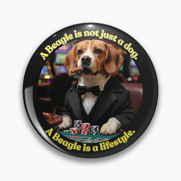 Item preview, Beagle Gambler – A Beagle Is Not Just a Dog, It’s a Lifestyle designed and sold by ArthurShu.