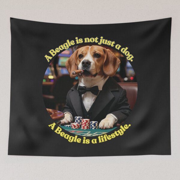 Item preview, Beagle Gambler – A Beagle Is Not Just a Dog, It’s a Lifestyle designed and sold by ArthurShu.