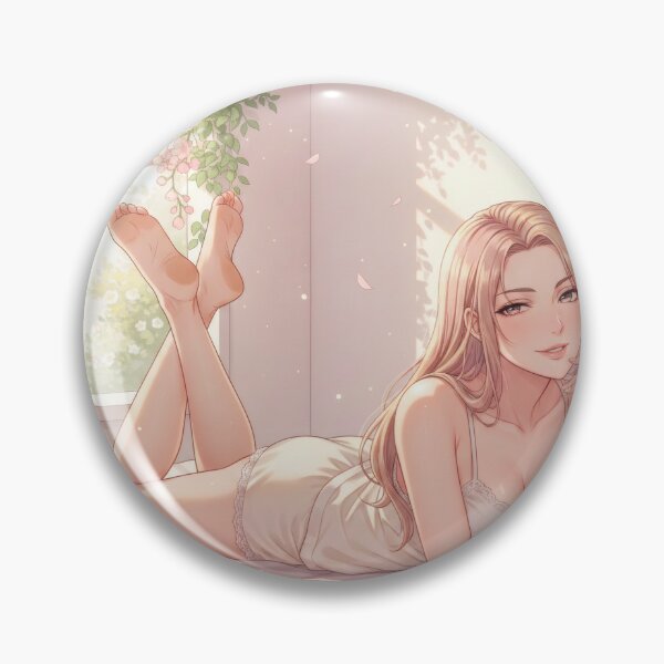 Item preview, A flirtatious smiling Waifu in a spring setting designed and sold by GerwantSHOP.