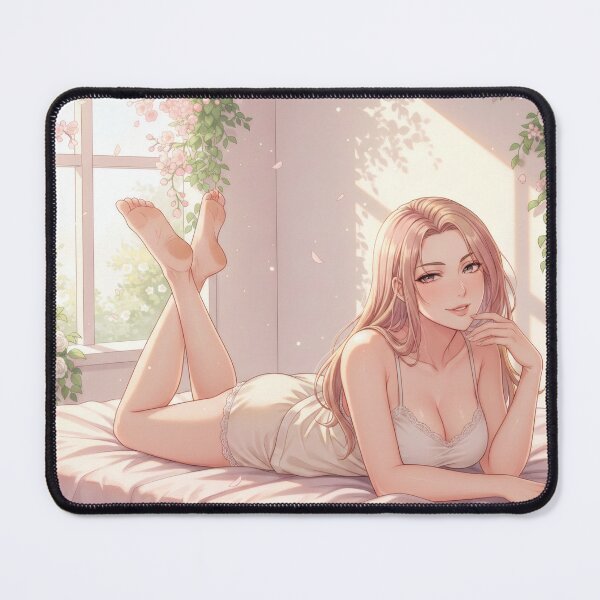 Item preview, A flirtatious smiling Waifu in a spring setting designed and sold by GerwantSHOP.