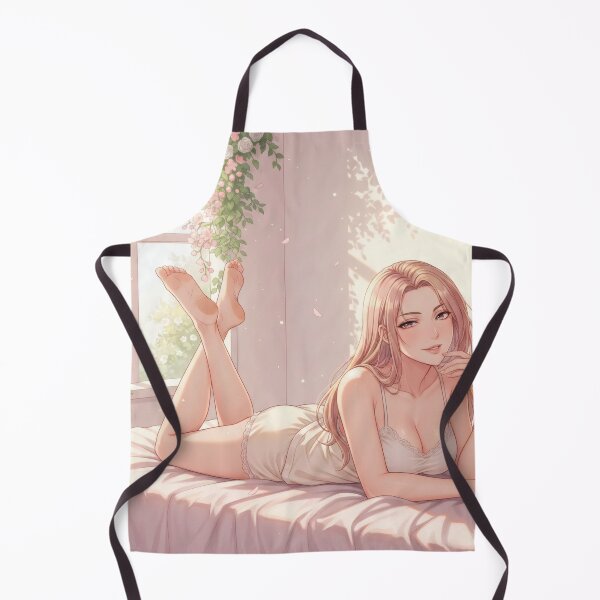 Item preview, A flirtatious smiling Waifu in a spring setting designed and sold by GerwantSHOP.