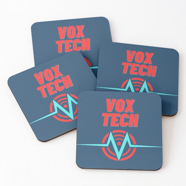 Item preview, Vox Tech with Logo Mug Sticker designed and sold by Praline Creative.