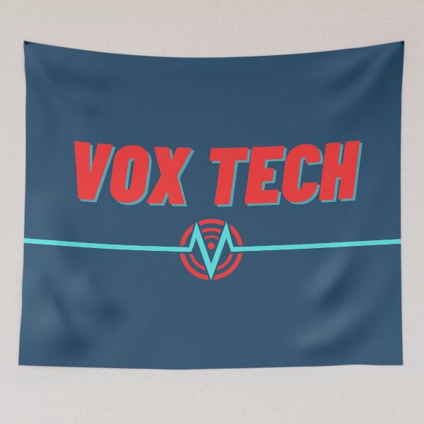 Item preview, Vox Tech with Logo Mug Sticker designed and sold by Praline Creative.