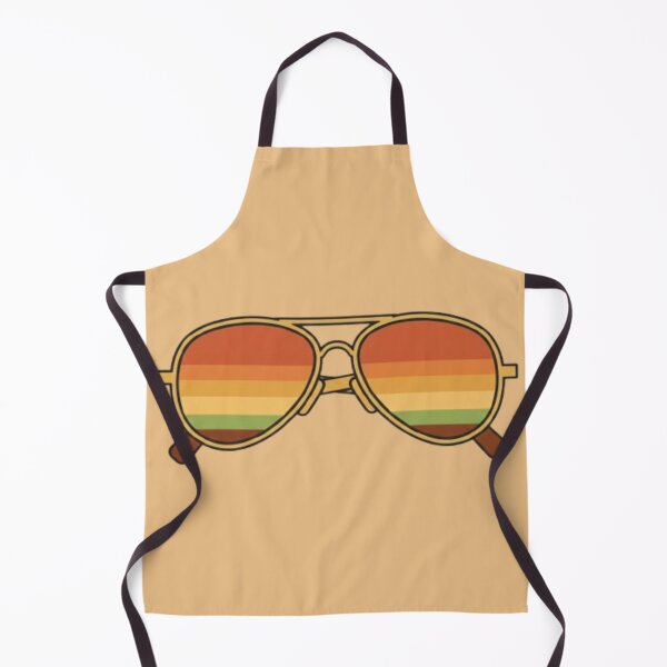 Item preview, Retro Sunset Striped Sunglasses designed and sold by Chiknook.
